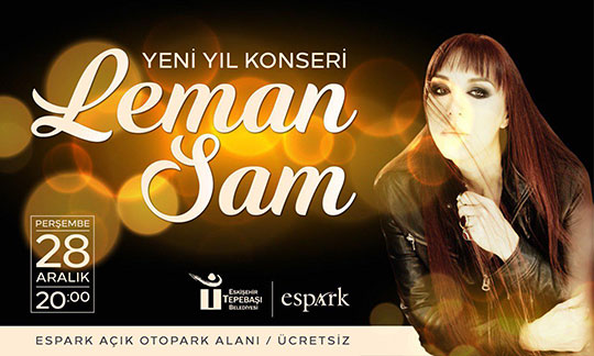 Eskişehir'de ücretsiz Leman Sam Konseri