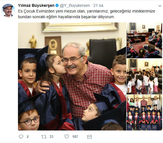Eskişehir Büyükşehir Belediye Başkanı Yılmaz Büyükerşen