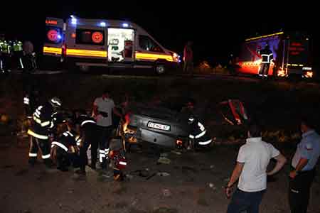 Eskişehir Alpu Yolu trafik kazası 08 07 2020