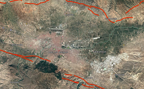 Eskişehir deprem haritası 20 04 2021