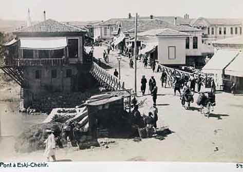 Eskişehir tarihi fotoğrafı. Eskişehir Köprübaşı 1901