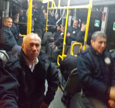 Eskişehir otobüs sürücüler 03 04 2020