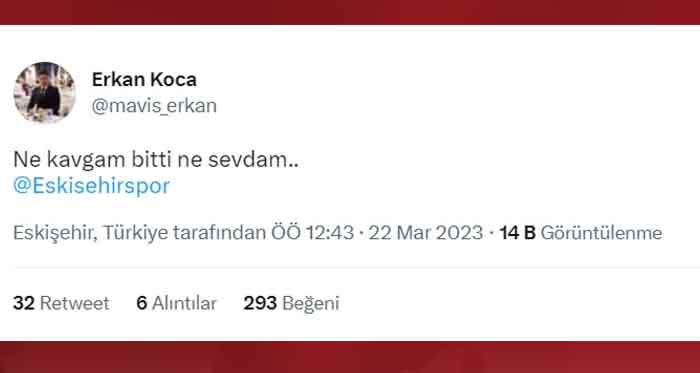 Eskişehirspor’da başkana büyük destek! 22.03.2023
