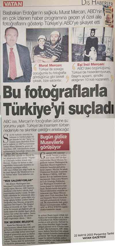 Murat Mercan Vatan Gazetesi Arşivi