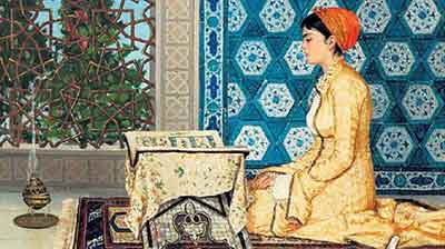 Osman Hamdi Bey - Kur'an okuyan kız