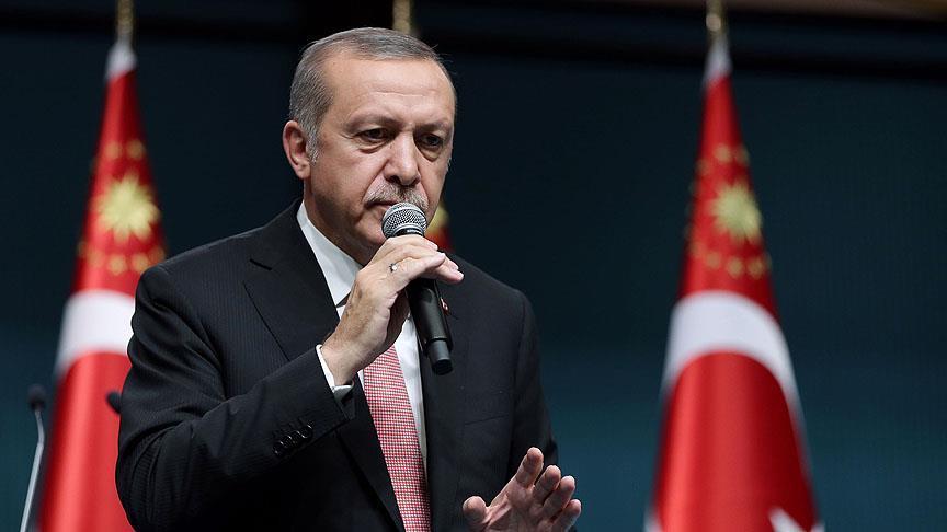Cumhurbaşkanı Erdoğan Vali Çakacak ve Büyükerşen'e telgraf gönderdi