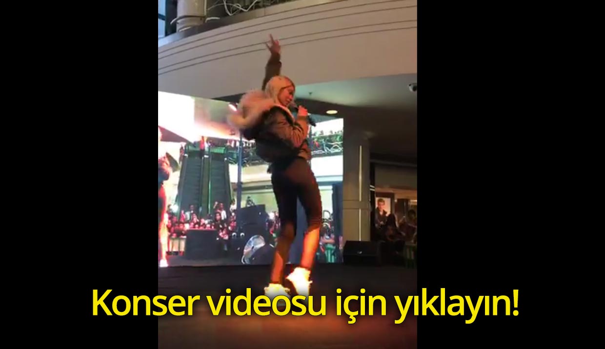 Aleyna Tilki Eskişehir konser video