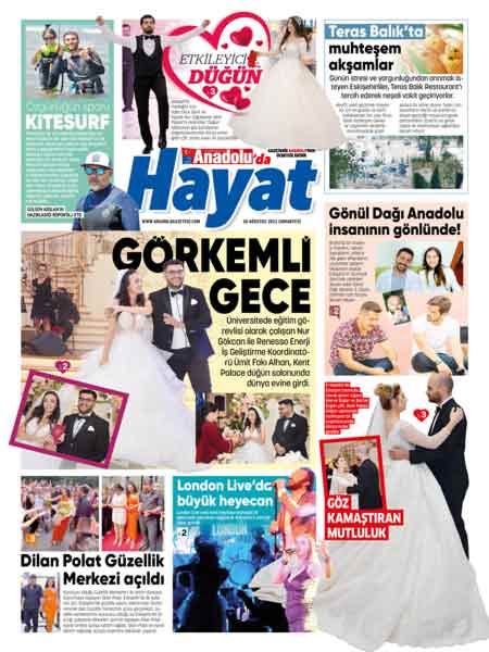 Anadolu'da Hayat Magazin Yaşam Ekimizde bu hafta