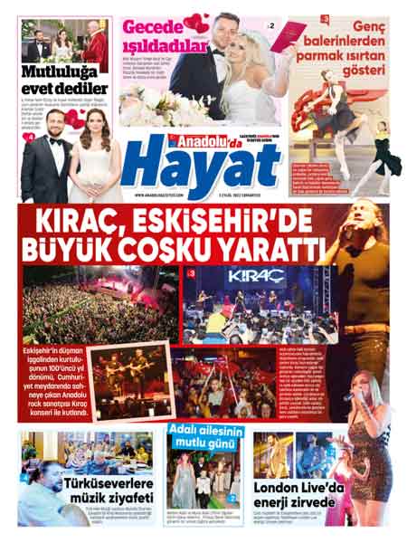 Anadolu'da Hayat Magazin Yaşam ekimizde bu hafta