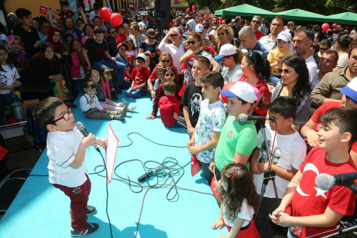 Odunpazarı Belediyesi; 23 Nisan Ulusal Egemenlik ve Çocuk Bayramı’ı şölen havasında kutladı. 