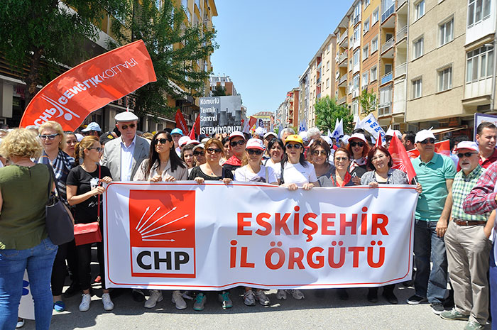 Eskişehir'de 1 Mayıs kutlamaları