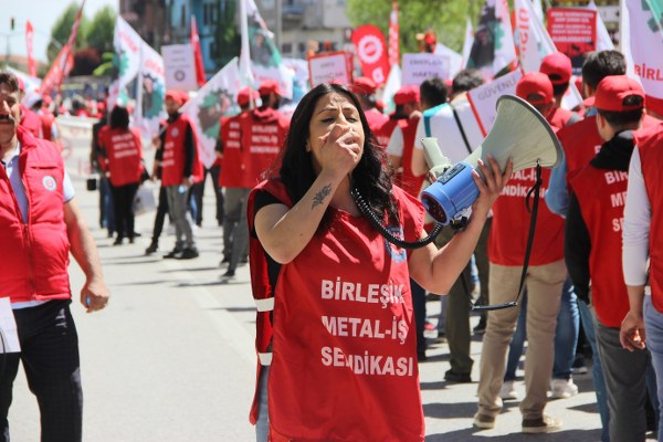 Eskişehir’de, 1 Mayıs Emek ve Dayanışma Günü coşku içinde kutlandı. 