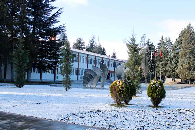 Yurdun dört bir yanında olduğu gibi Eskişehir’de hava sıcaklıkları düşerken, şehir merkezine yılın ilk yoğun karı yağdı.