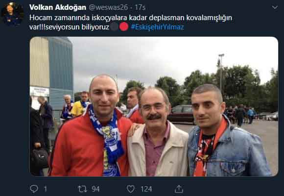 Eskişehir Büyükşehir Belediye Başkanı Yılmaz Büyükerşen'in, Eskişehirspor'a yardım etmesini isteyen Eskişehirspor taraftarı, bu etiket ile mesajlarını paylaşıyor.