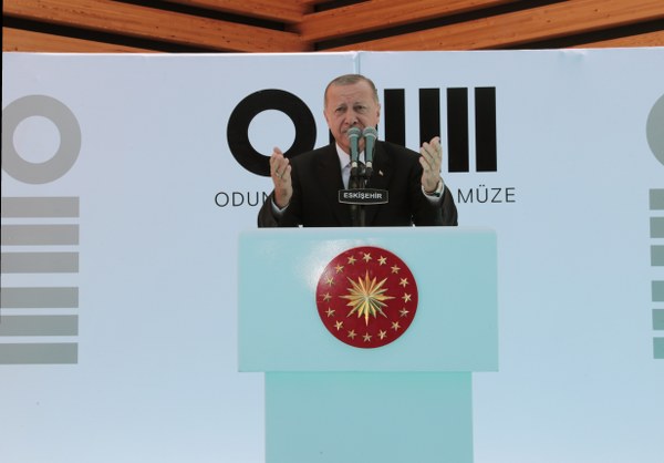 Cumhurbaşkanı Recep Tayyip Erdoğan, Eskişehir Odunpazarı Modern Müzesi açılışına katıldı