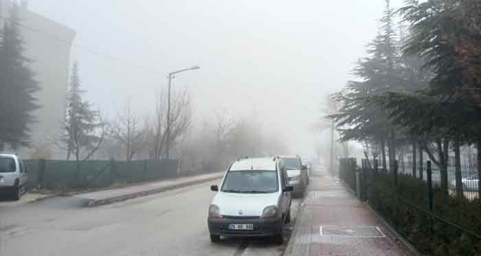- Eskişehir’de sabah saatlerinde yüksek kesimlerde sis etkili oldu.