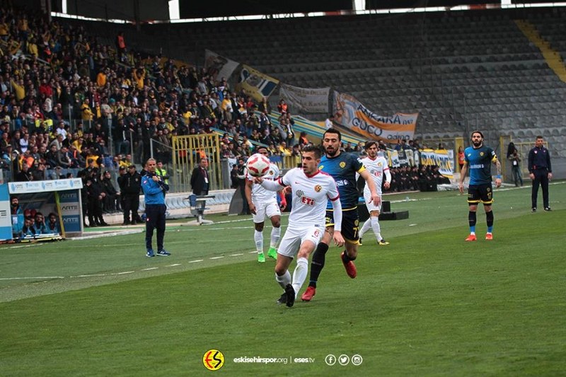 Spor Toto 1. Lig’in 28. Haftasında Eskişehirspor, Ankaragücü deplasmanında 1-0 mağlup oldu.
