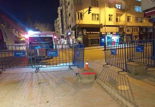 Eskişehir'de dün bazı sokak ve caddelerde yoğunluk gözlemlendi.