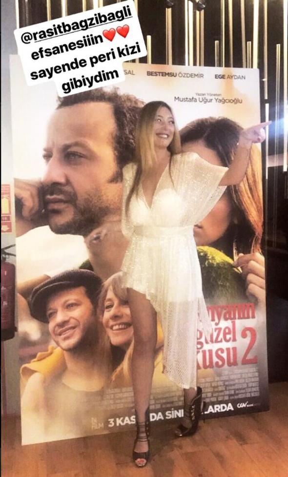Mehmet Ali Erbil’in Nergis Kumbasar’dan olan kızı Yasmin Erbil de “Dünyanın En Güzel Kokusu 2” filmiyle oyunculuğa adım attı.