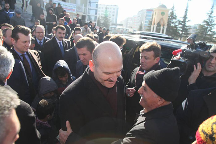 İçişleri Bakanı Süleyman Soylu bir dizi etkinliğe katılmak üzere Eskişehir'e geldi.