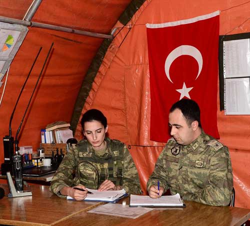 TSK ve ÖSO, Afrin’in kuzeydoğusundaki Şeran beldesinin kuzeyindeki Çemenli, Alibezanlı ve Karkin köylerini Zeytin Dalı Harekatı kapsamında YPG/PKK-DEAŞ'tan kurtardı. Bu köylerin ele geçirilmesiyle TSK ve ÖSO güçleri, Şeran belde merkezine kuzeyden uzanan yolun kontrolünü sağladı.