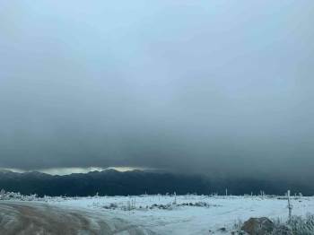 2300 Rakımlı Yellibel Yaylasına Kar Yağdı
