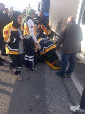 Bilecik’Te Zincirleme Trafik Kazasında 2 Kişi Yaralandı

