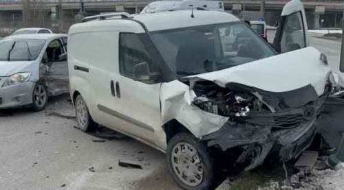 Eskişehir'de feci kaza: 5 kişi ölümden döndü!