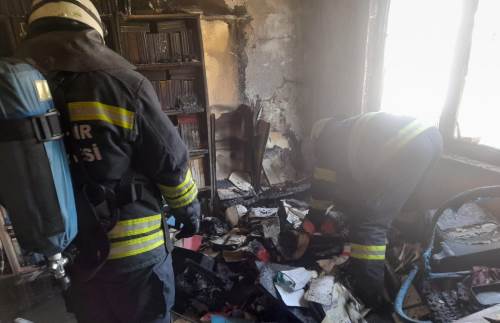 Eskişehir'de gizemli ev yangını: Polis araştırıyor!