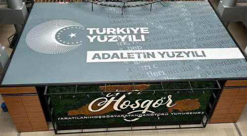 Eskişehir'de gündeme oturdu: AK Parti'nin sloganı neden orada?