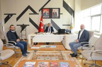 Kütahya 30 Ağustos Osb Müdürü Murat Demir, Bölge Müdürü Erdal Dingil’Le Görüştü
