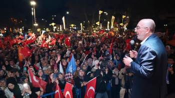 Kütahya’Da Recep Tayyip Erdoğan Coşkusu Meydanlara Sığmadı
