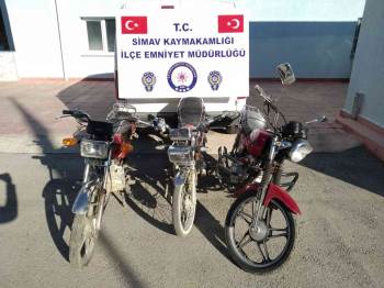 Kütahya Simav’Da Motosiklet Hırsızlığına 5 Tutuklama
