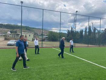 Osmaneli’Nde Köylere Spor Tesisleri Yapılmaya Başlandı
