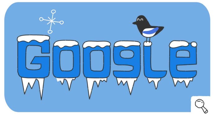 "Kış Olimpiyatları" Google Doodle'ı (PyeongChang 2018)