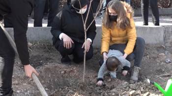 2 Yaşındaki Hızır Efe Babasının Öldürdüğü Annesi Adına Dikilen Ağaca Toprak Atması Yürekleri Dağladı
