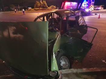 Afyonkarahisar’Da Trafik Kazası, 4 Yaralı
