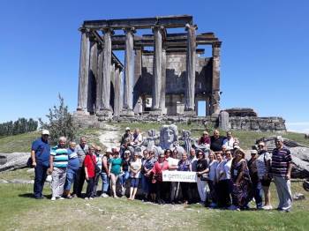 Aizanoi Antik Kenti Kıbrıs’Tan Gelen Misafirlerini Ağırladı
