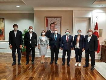 Ak Parti Bilecik İl Başkanı Yıldırım’Dan Sağlık Bakan Yardımcısı Eldemir’E Ziyaret
