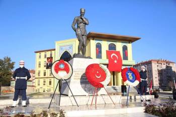 Atatürk, Ebediyete İrtihalinin 82. Yılında Saygı Ve Minnetle Anıldı

