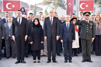 Atatürk Vefatının 81’İnci Yılında Törenlerle Anıldı
