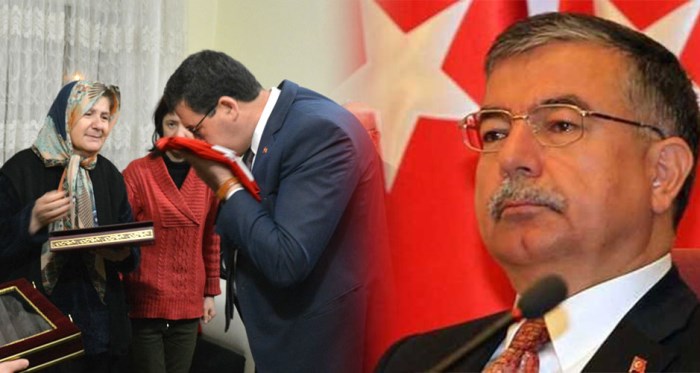 Bakan Yılmaz'dan Türk Bayrağı gönderdi