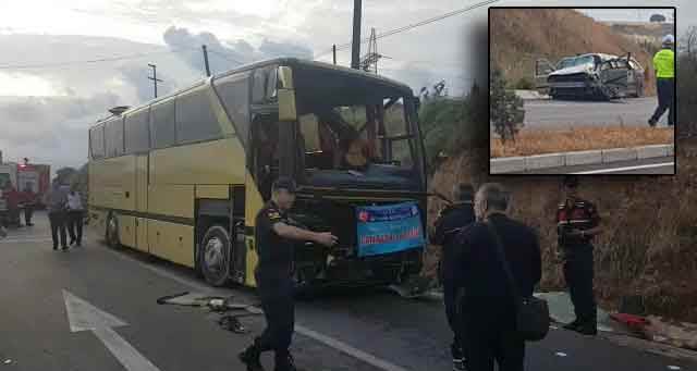 Bandırma'da feci otobüs kazası: 4 ölü, 42 yaralı