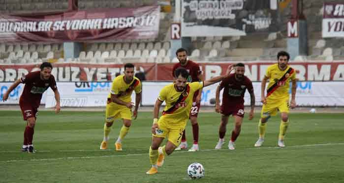 Bandırmaspor - Eskişehirspor: 1 - 1 (Geniş maç özeti)