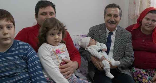Başkan Ataç "Hoşgeldin Bebek" ziyaretlerini sürdürüyor