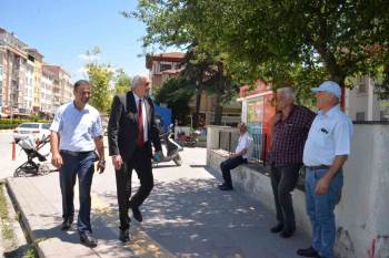 Başkan Bakkalcıoğlu Kasımpaşa Mahallesi’Nde Esnaf Ziyaretlerinde Bulundu
