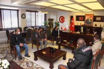 Başkan Bakkalcıoğlu’Na Avcılık Kulübünden Ziyaret
