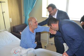 Başkan Doğan Yaşlı Ve Hastaları Ziyaret Etti
