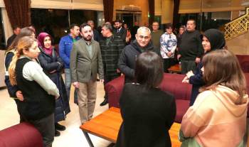 Başkan Işık, Ilıca Harlek Termal Otel’De Misafir Edilen Depremzedeleri Ziyaret Etti

