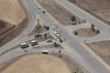 Bayram Tatilinin Son Gününde Afyonkarahisar’Da Havadan Trafik Denetimi Yapıldı

